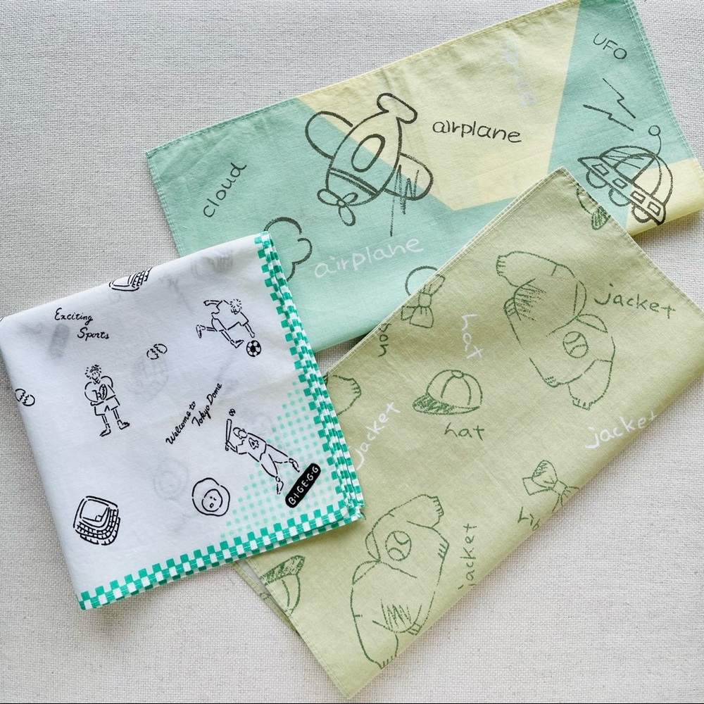 Cotton Handkerchiefs - Set of 3
